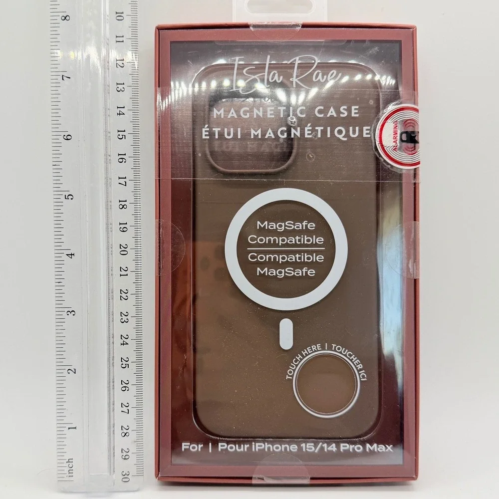 Isla Rae Brown Magnetic MagSafe Case for iPhone 15 14 Pro Max Triple Drop Tested